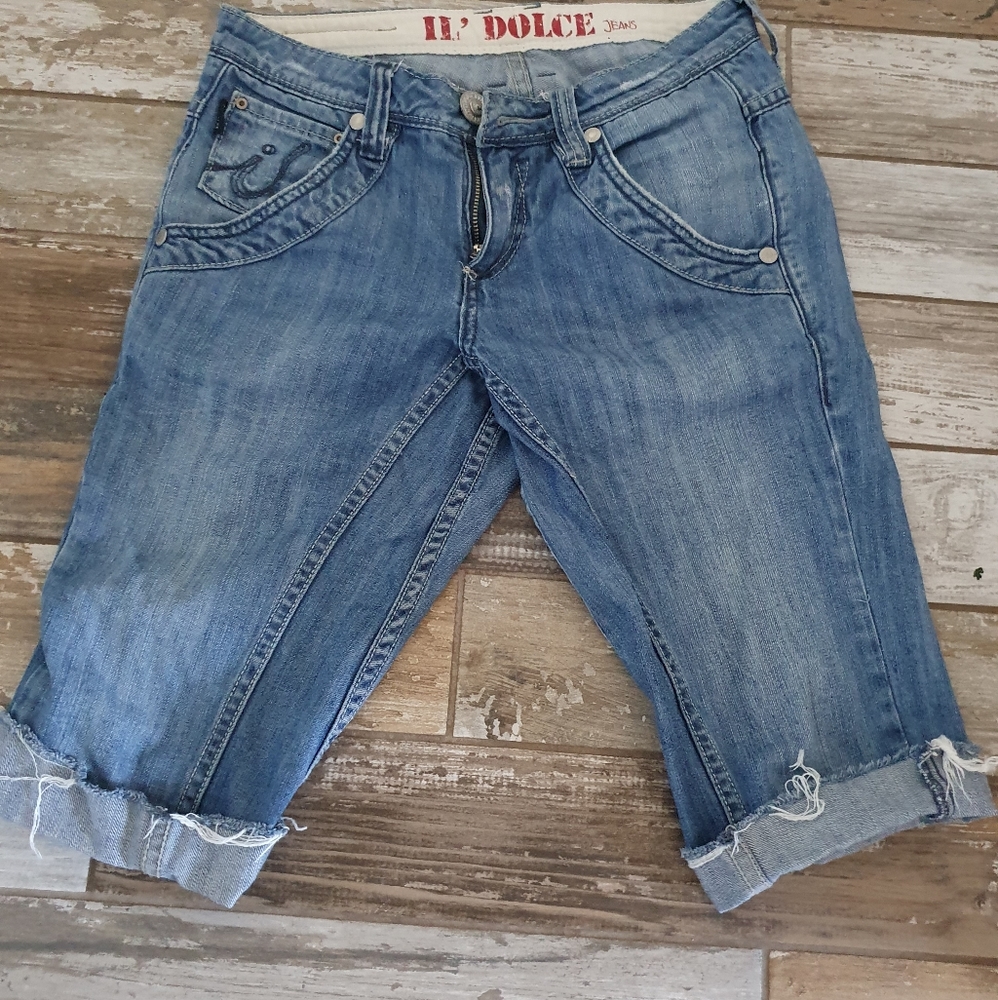 Denim shorts size 25